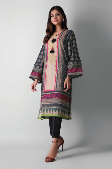 I21305 Black Khaadi Autumn Collection 2021